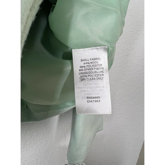 Halogen Atlantic Pacific Wool Blend Double Breated Jacket - Picture 6 of 8